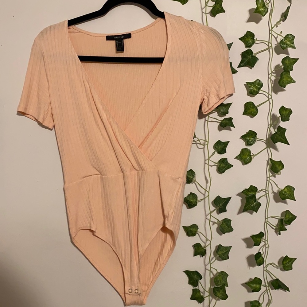 Forever 21 Pink Body Suit